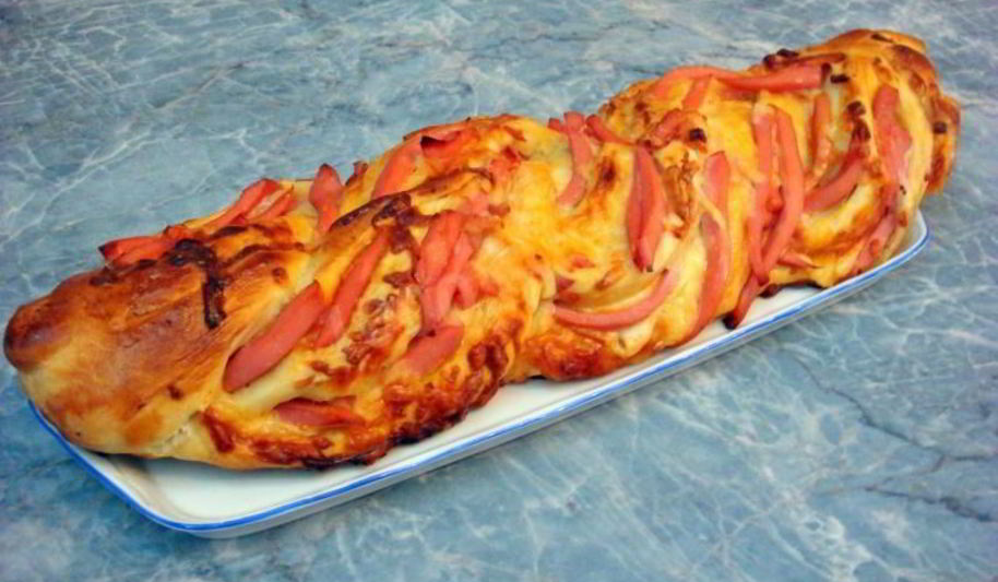Рецепт пиццы крученой необычной