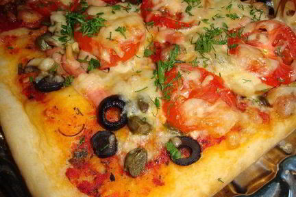 Пицца на манке