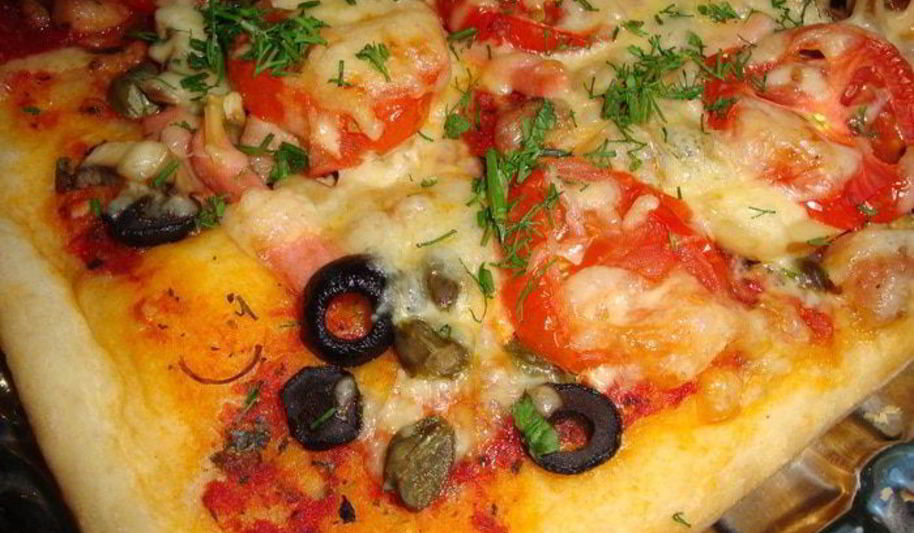 Рецепт пиццы на манке