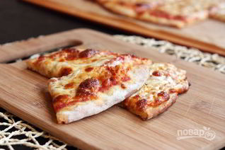 Пицца на противне