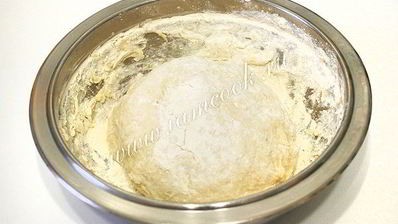 пицца постная с грибами