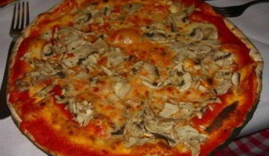 Рецепт пиццы с грибами
