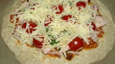 пицца с карбонадом