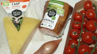 пицца с карбонадом