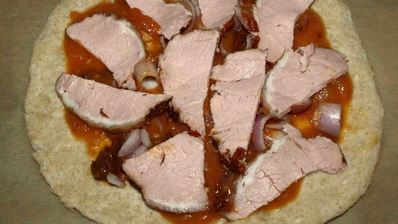 пицца с карбонадом