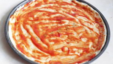 пицца с курицей и ананасами