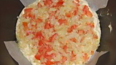 пицца с помидорами в мультиварке