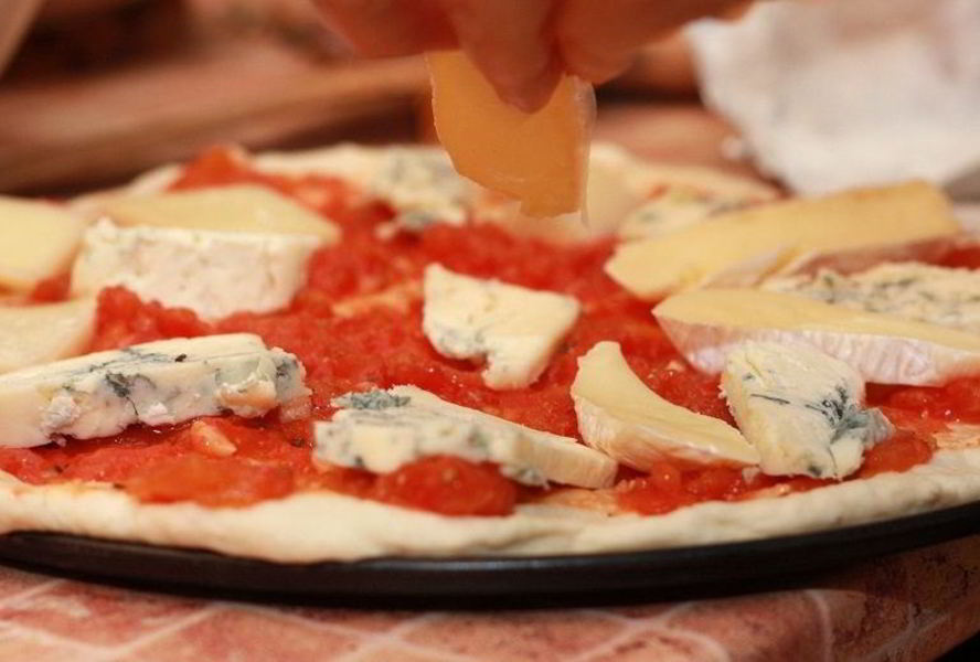 Пицца с сыром Дор блю