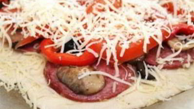 пицца с тонким тестом