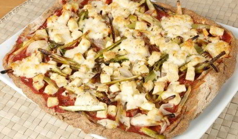 Рецепт пиццы с тунцом и стручковой фасолью