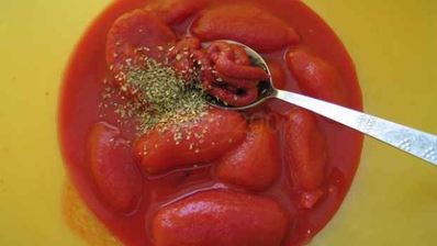 пицца с тунцом и ветчиной