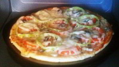 пицца в микроволновке