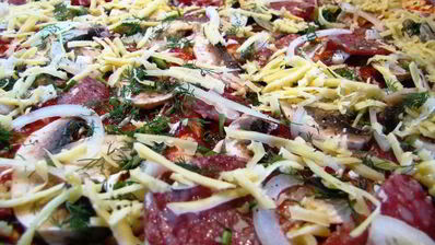 тончайшая пицца на лаваше