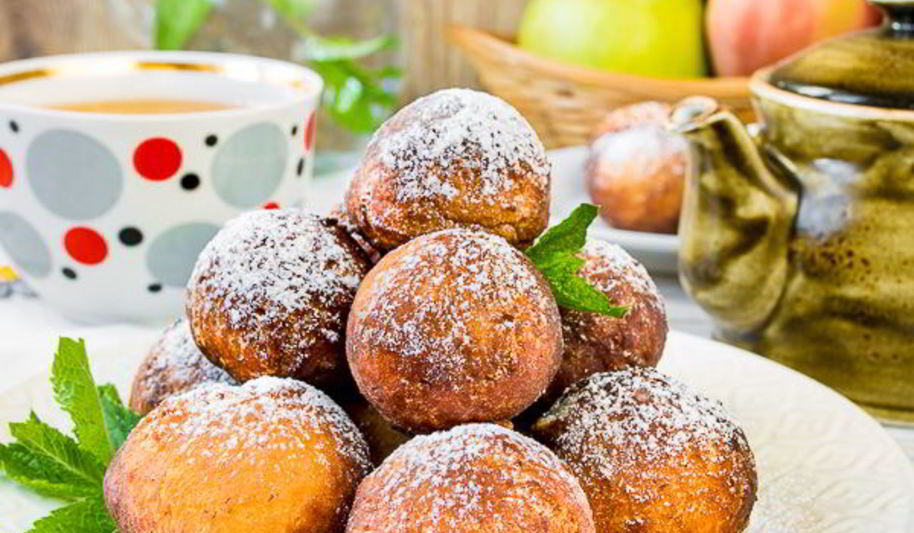 Рецепт банановых пончиков