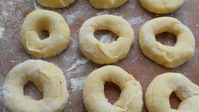 пончики из плавленного сыра