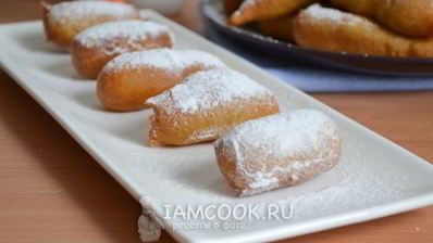 пончики из жидкого теста