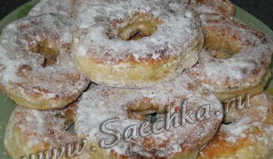 Рецепт пончиков на кефире