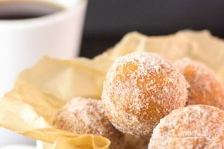 Пончики на молоке без дрожжей