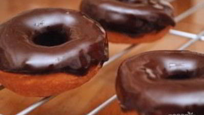 пончики с шоколадом