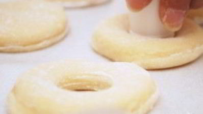 пончики с шоколадом