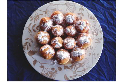 Пончики творожные