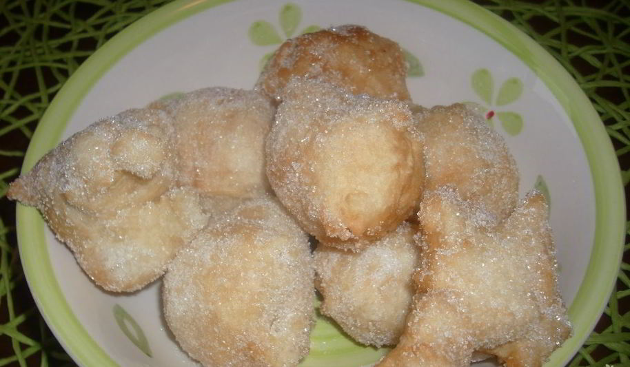 Рецепт пончиков в сахаре