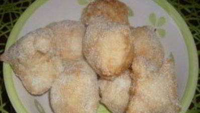 пончики в сахаре