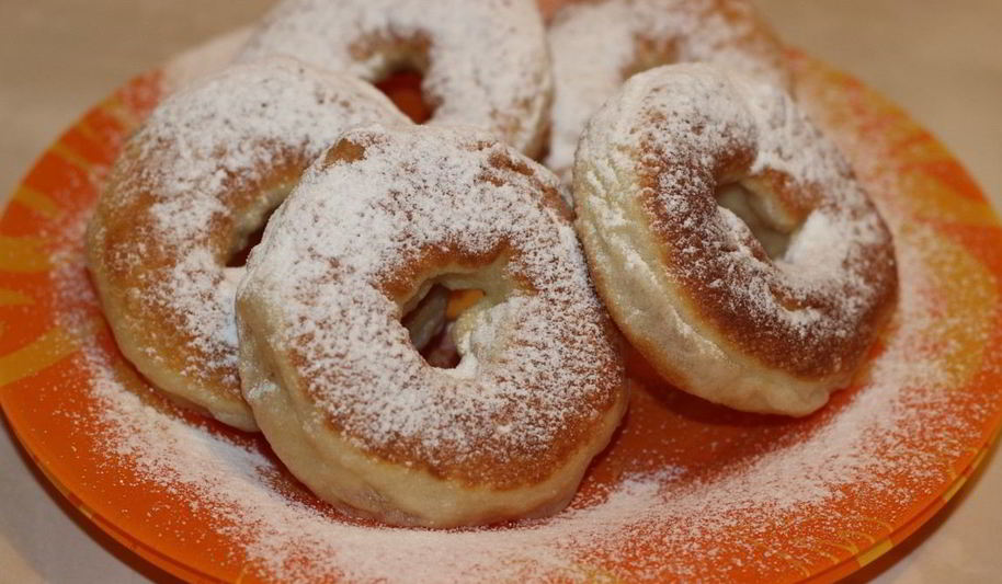 Рецепт пончиков