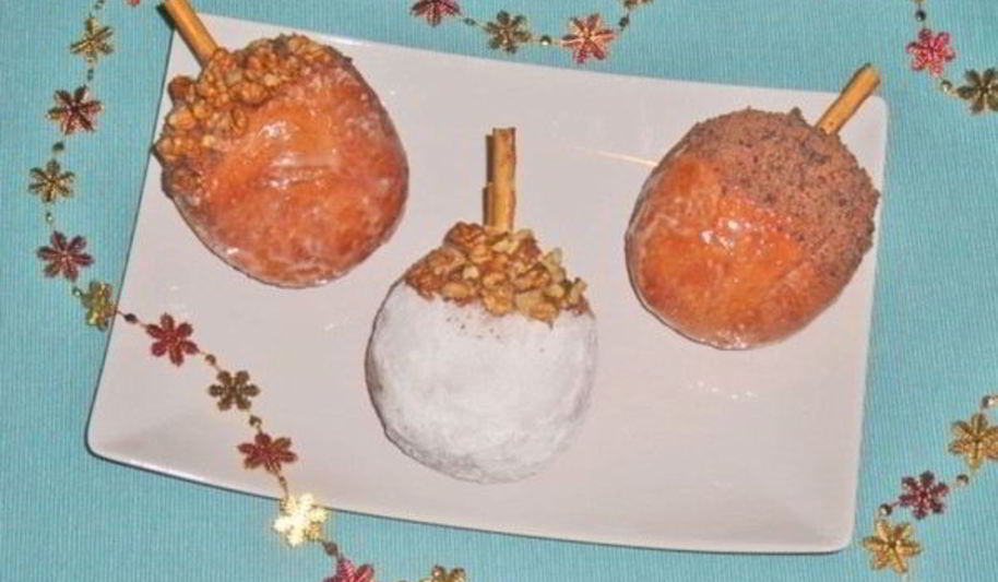Рецепт рождественских пончиков желуди