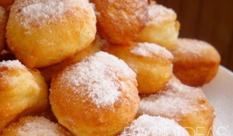 Рецепт яблочных пончиков