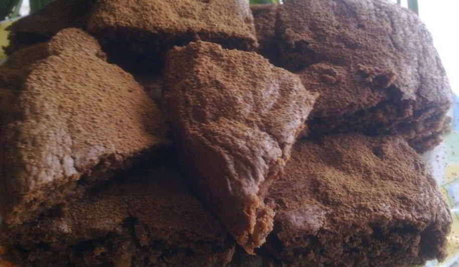 Рецепт коврижки браунис с грецкими орехами