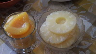 коврижка морковная с фруктами