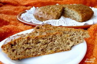 Коврижка с овсяными хлопьями