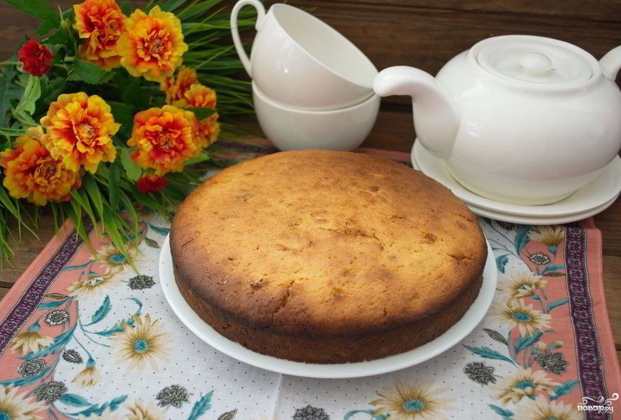 Коврижка с вареньем