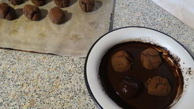 медовые пряники в шоколадной глазури