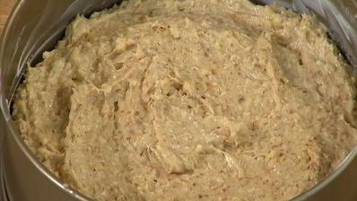 миндальная коврижка с абрикосами