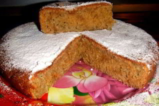 Постная банановая коврижка в мультиварке