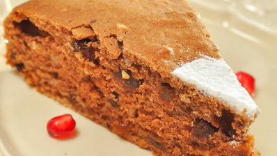 шоколадная постная коврижка