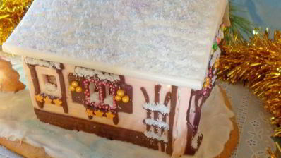 шоколадно-пряничный домик