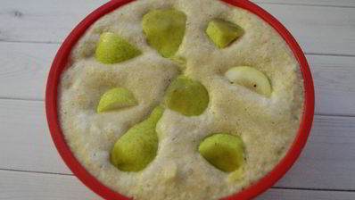 диетическая грушевая шарлотка