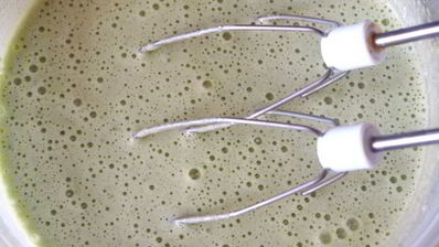 мятная шарлотка