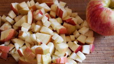 мятная шарлотка