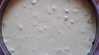 мятная шарлотка