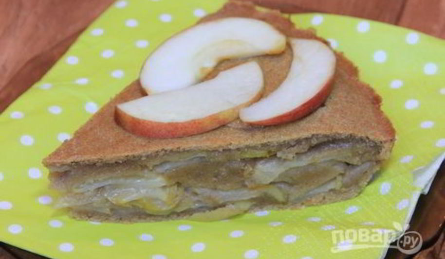 Рецепт шарлотки ароматной без масла