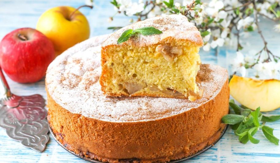 Рецепт шарлотки с корицей