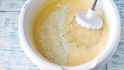 шарлотка с корицей