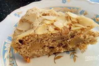 Шарлотка с отрубями