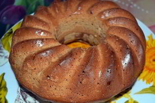 Шарлотка с вареньем