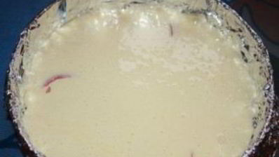 шарлотка с яблоками без масла