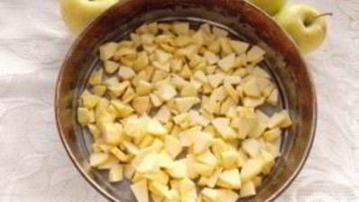 шарлотка в духовке с яблоками